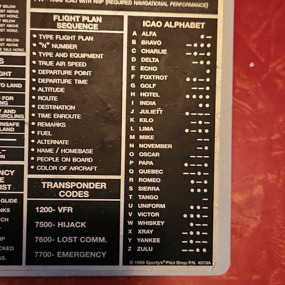 Pilot Flight Clipboard - Picture 6 of 8